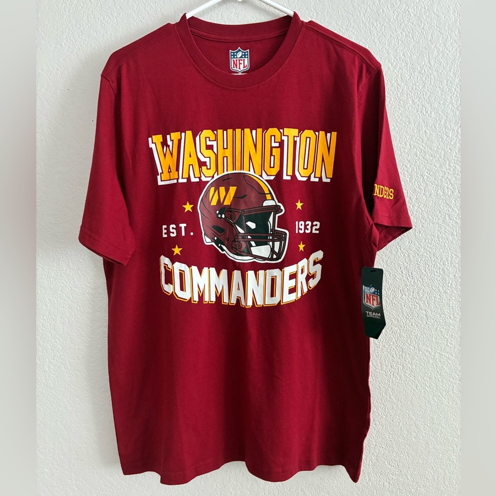NWT NFL WASHINGTON COMMANDERS TSHIRT